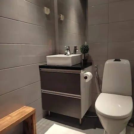 Moderni Talo Laehellae Joulupukkia * Rovaniemi