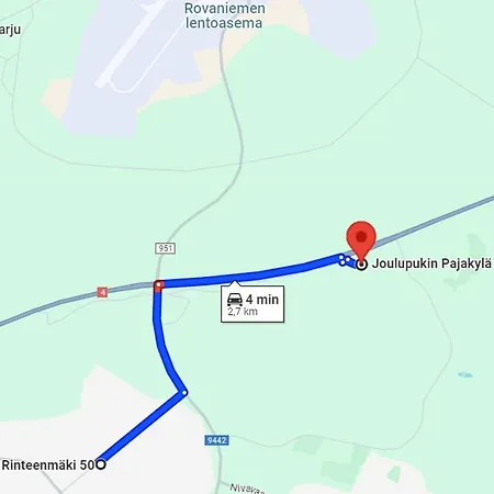 Moderni Talo Laehellae Joulupukkia Villa